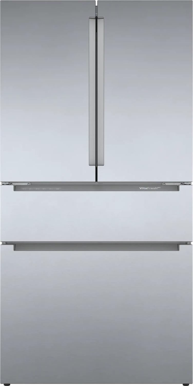 800 Series French Door Bottom Mount Refrigerator 36" Stainless steel (with anti-fingerprint) - (B36CL80ENS)