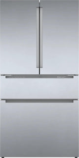 800 Series French Door Bottom Mount Refrigerator 36" Stainless steel (with anti-fingerprint) - (B36CL80ENS)