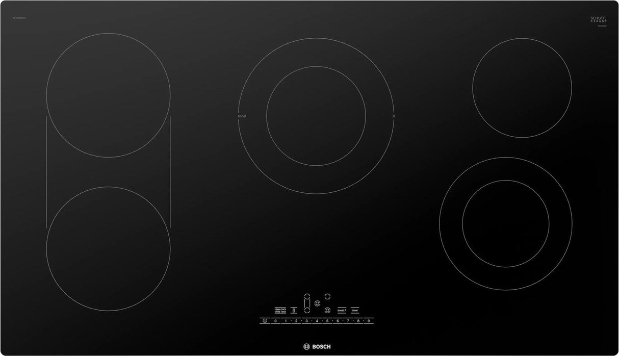 800 Series Electric Cooktop 36" Black, Without Frame - (NET8669UC)