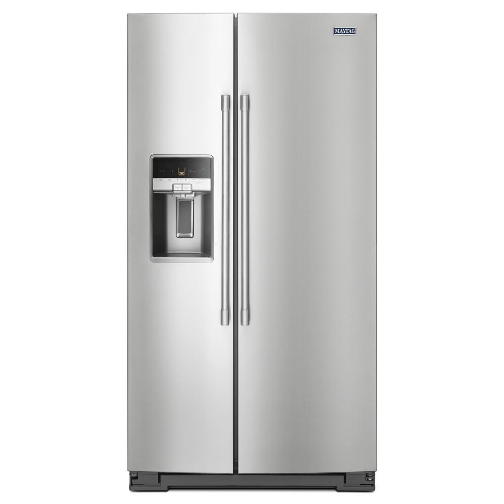 36- Inch Wide Counter Depth Side-by-Side Refrigerator- 21 Cu. Ft. - (MSC21C6MFZ)