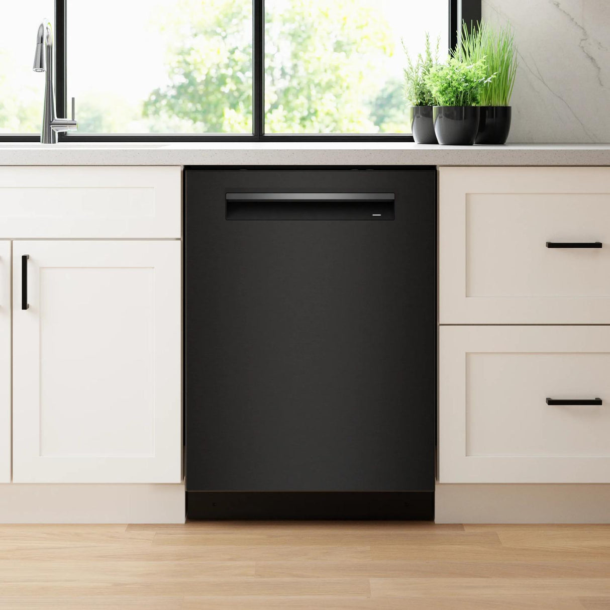 800 Series Dishwasher 24" Brushed black steel anti-fingerprint - (SHP78CM4N)