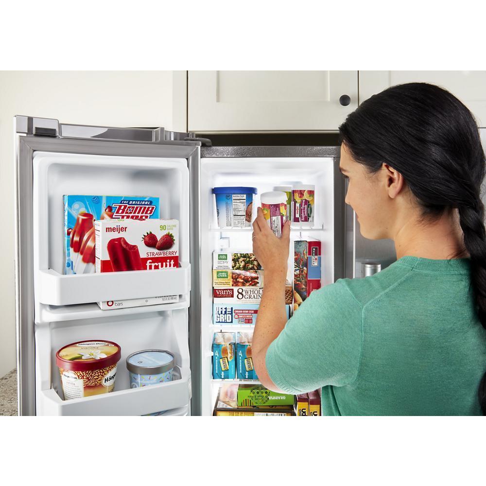 36-Inch Wide Side-by-Side Refrigerator - 25 cu. ft. - (MSS25N4MKZ)