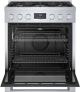 800 Series Gas Freestanding Range 30" Stainless Steel - (HGS8055UC)