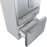 800 Series French Door Bottom Mount Refrigerator 36" Stainless steel (with anti-fingerprint) - (B36CL80SNS)