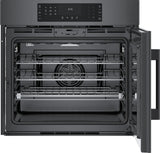 800 Series Single Wall Oven 30" Right SideOpening Door, Black Stainless Steel - (HBL8444RUC)