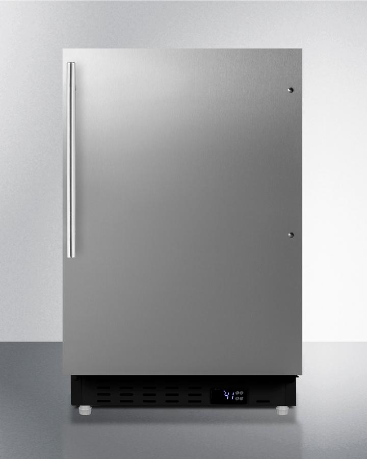 21" Wide Built-in All-refrigerator, ADA Compliant - (ALR47BSSHV)