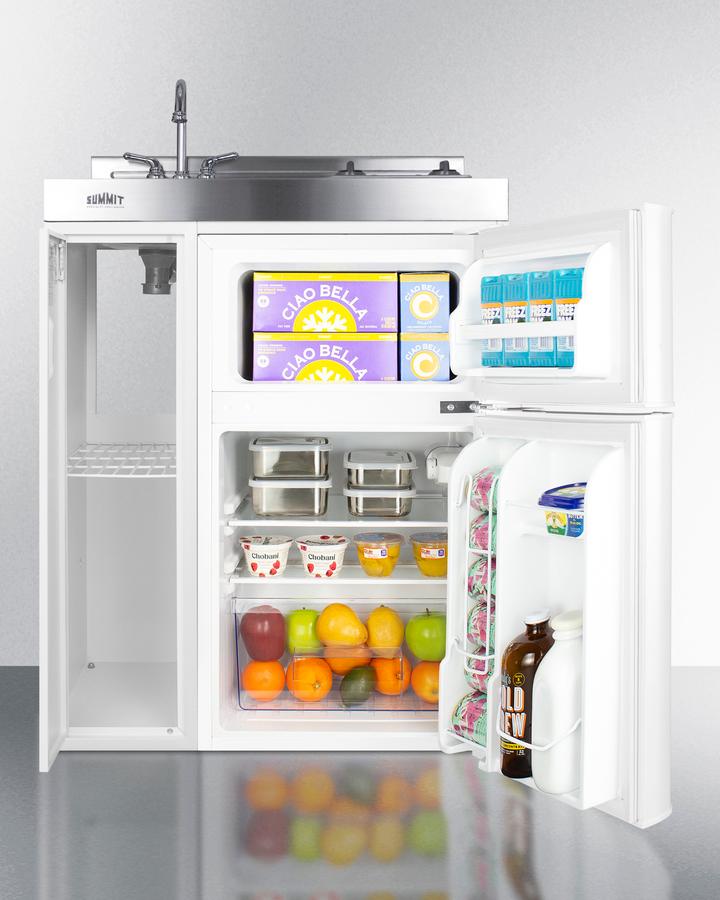 30" Wide All-in-one Kitchenette - (C30ELGLASS)