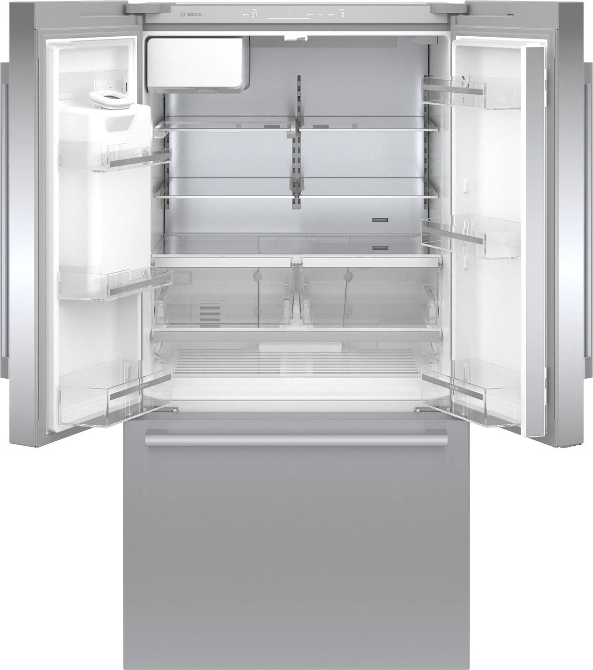 500 Series French Door Bottom Mount Refrigerator 36" Stainless steel (with anti-fingerprint) - (B36FD50SNS)