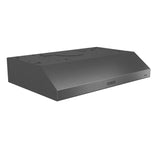 Broan(R) Glacier 30-Inch Convertible Under-Cabinet Range Hood, 375 Max Blower CFM, Black Stainless Steel - (BCDF130BLS)