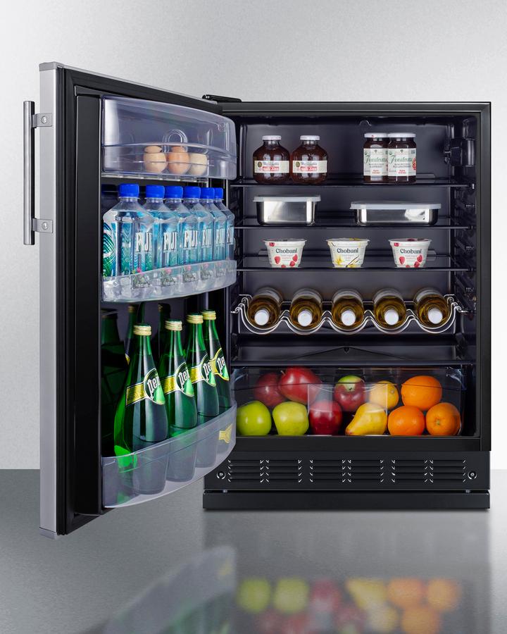 24" Wide All-refrigerator - (FF6BK2SSRSLHD)