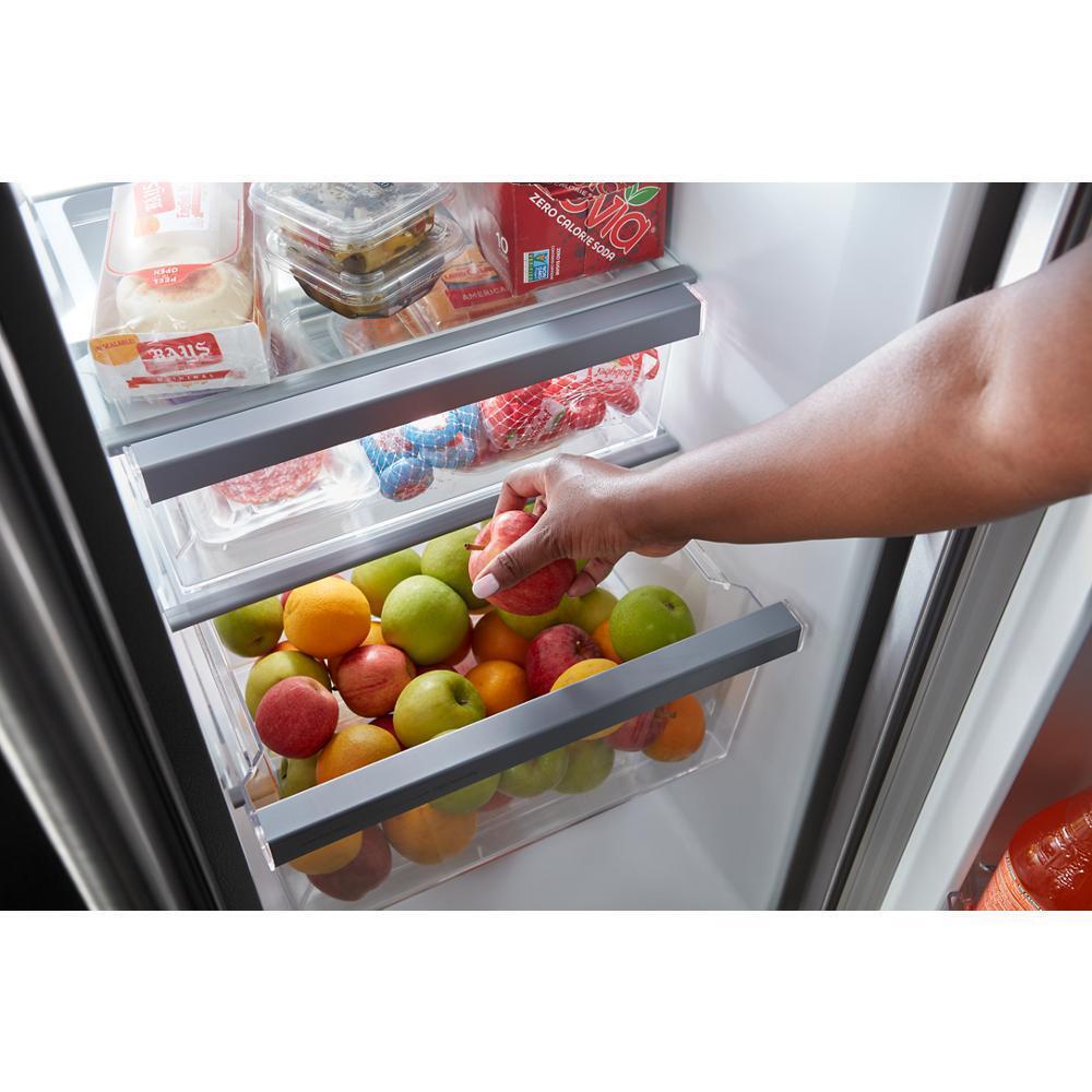 36-Inch Wide Side-by-Side Refrigerator - 25 Cu. Ft. - (MRSF4036PB)