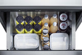 24" Wide 2-drawer All-refrigerator, ADA Compliant (panels Not Included) - (ADRD24PNR)