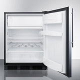 24" Wide Refrigerator-freezer, ADA Compliant - (CT663BKSSHVADA)