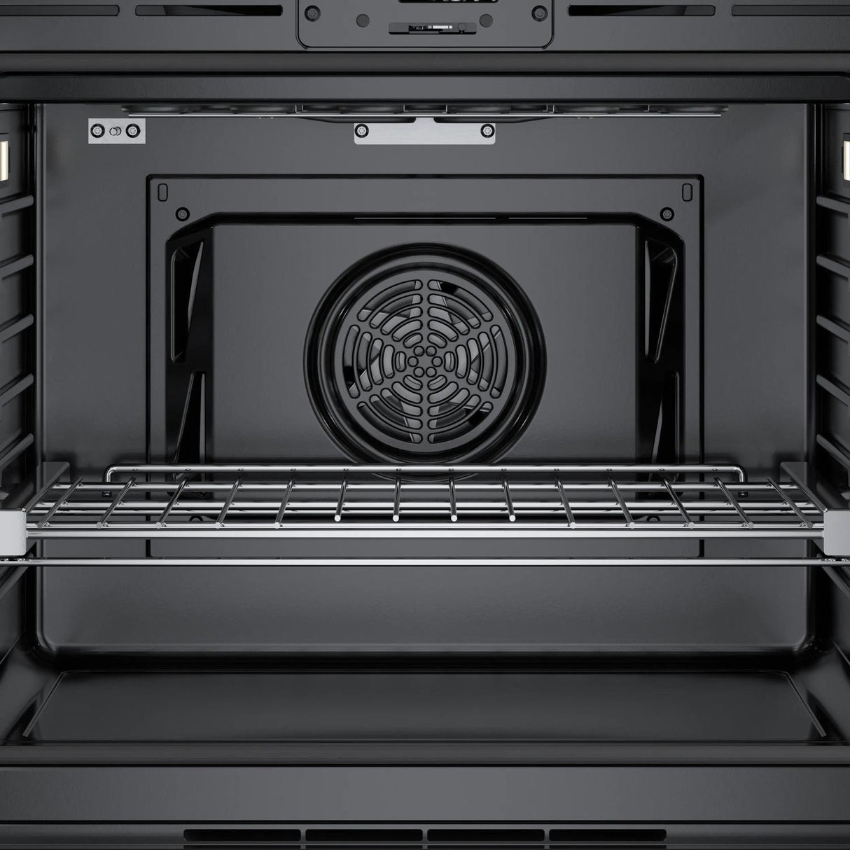 800 Series Single Wall Oven 30" Left SideOpening Door, Black Stainless Steel - (HBL8444LUC)