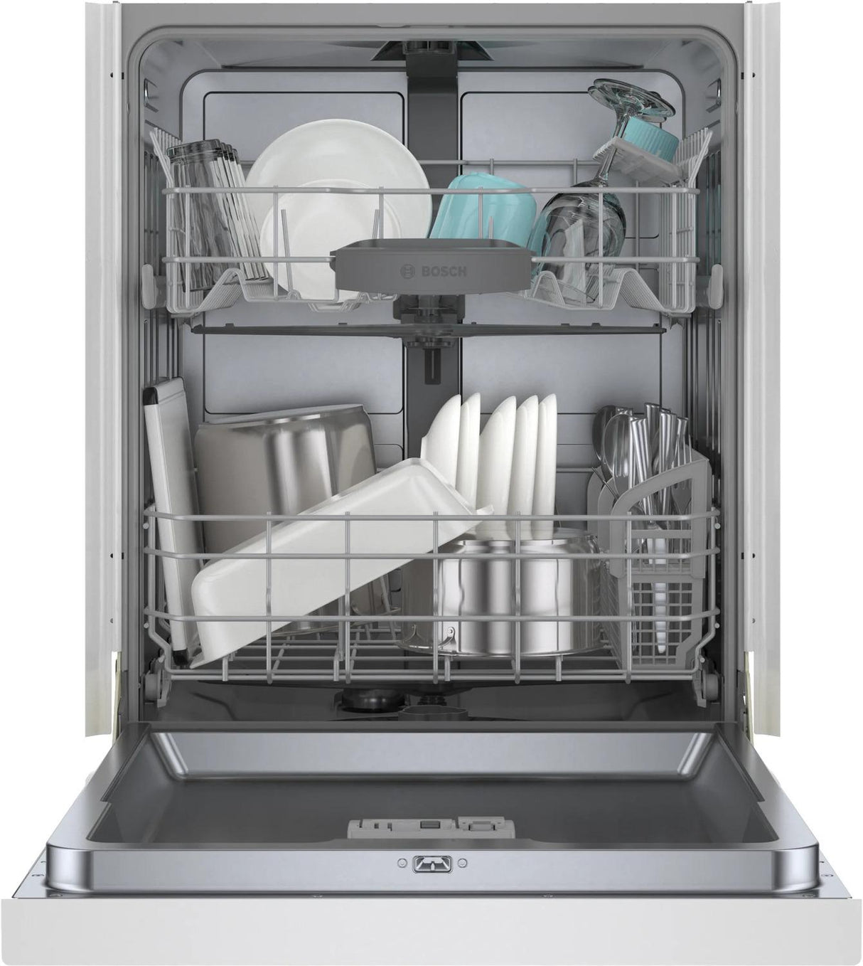 100 Plus Dishwasher 24" White - (SHE4AEM2N)