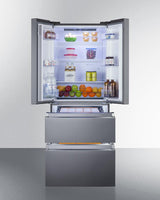 27.5" Wide French Door Refrigerator-freezer - (FDRD152PL)