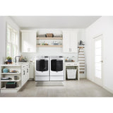 Smart Front Load Electric Dryer with Extra Power and Advanced Moisture Sensing Plus - 7.3 cu. ft. - (MED8630HW)