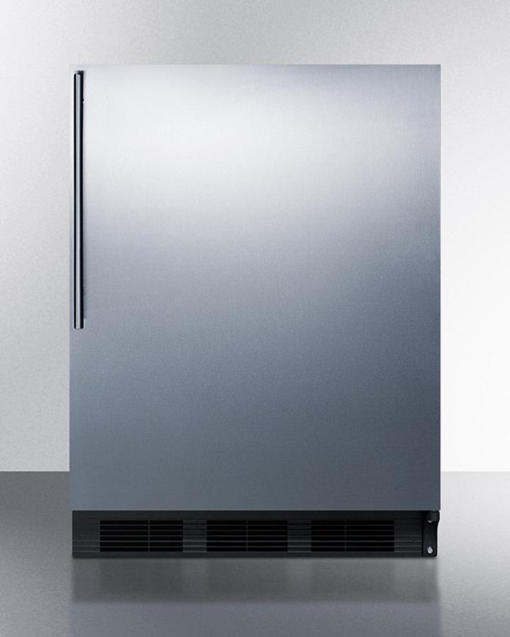 24" Wide Refrigerator-freezer - (CT663BKSSHV)