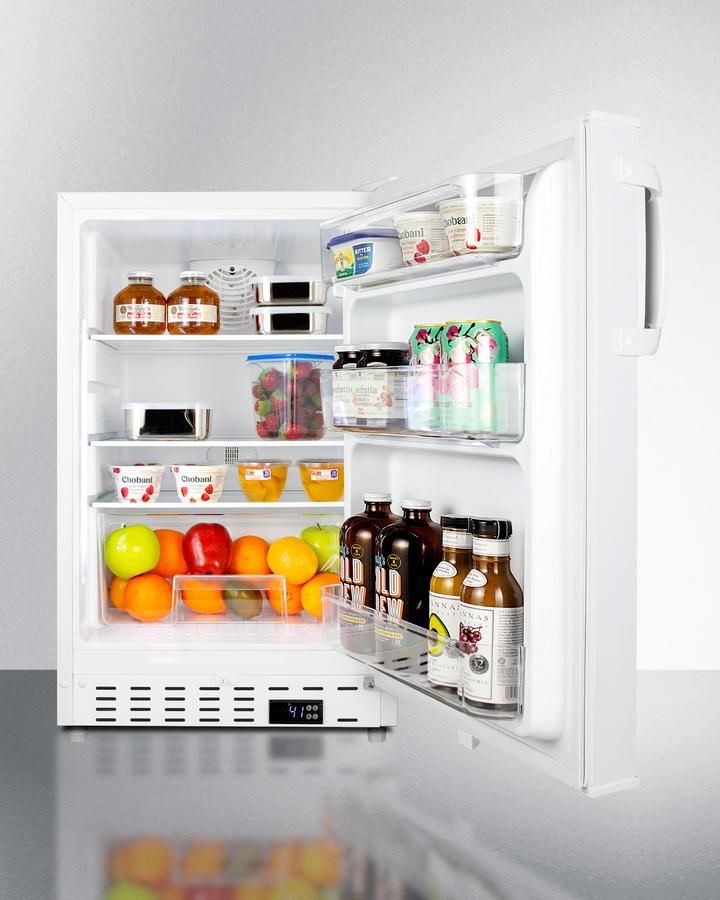 20" Wide Built-in All-refrigerator, ADA Compliant - (ALR46W)