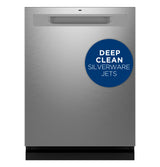 GE(R) ENERGY STAR(R) Fingerprint Resistant Top Control with Stainless Steel Interior Dishwasher with Sanitize Cycle - (GDP670SYVFS)