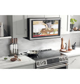 Caf(eback)(TM) 30" Smart Slide-In, Front-Control, Induction and Convection Range with In-Oven Camera - (CHS90XP2MS1)