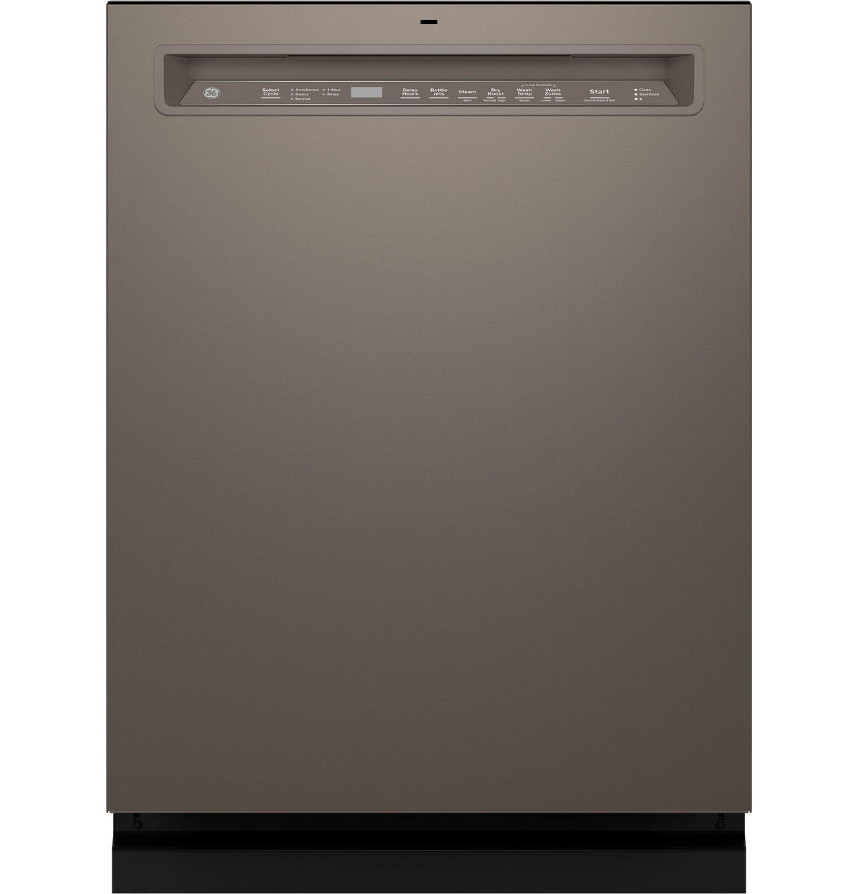 GE(R) ENERGY STAR(R) Front Control with Stainless Steel Interior Dishwasher with Sanitize Cycle - (GDF650SMVES)