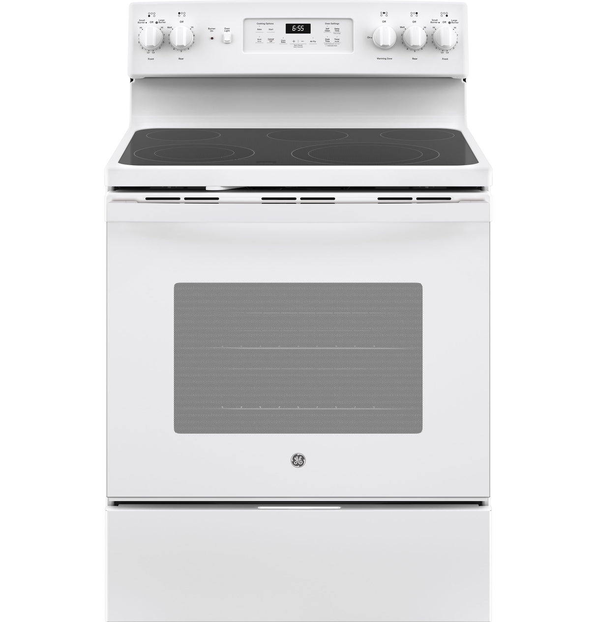 GE(R) 30" Free-Standing Electric Convection Range - (JB655DKWW)