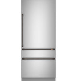 Caf(eback)(TM) 36" Integrated Bottom-Freezer Refrigerator - (CIC36RP2VS1)