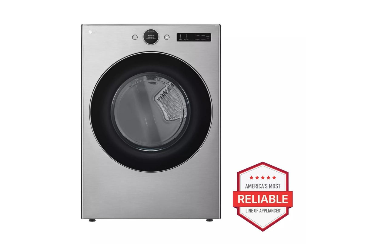 7.4 cu. ft. Ultra Large Capacity Smart Front Load Gas Dryer with Sensor Dry & Steam Technology - (DLGX5501V)