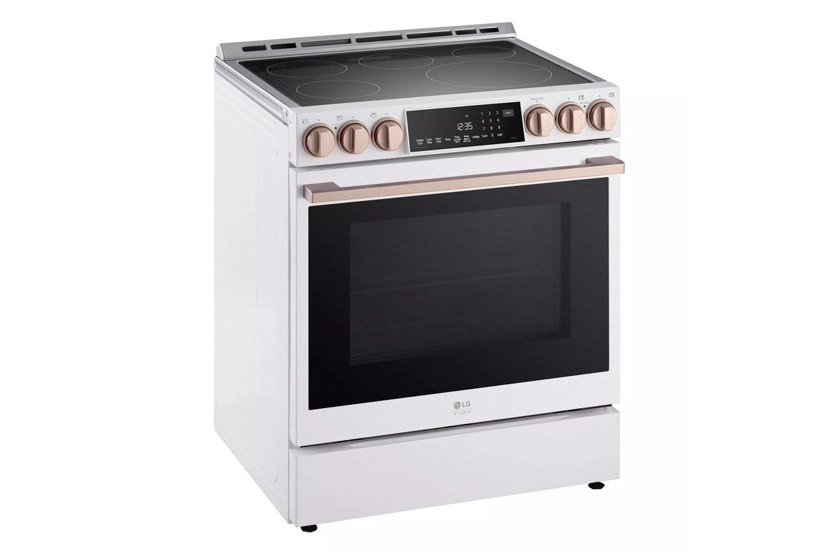 LG STUDIO 6.3 cu. ft. InstaView(R) Electric Slide-in Range with ProBake Convection(R) and Air Fry - (LSES6338N)