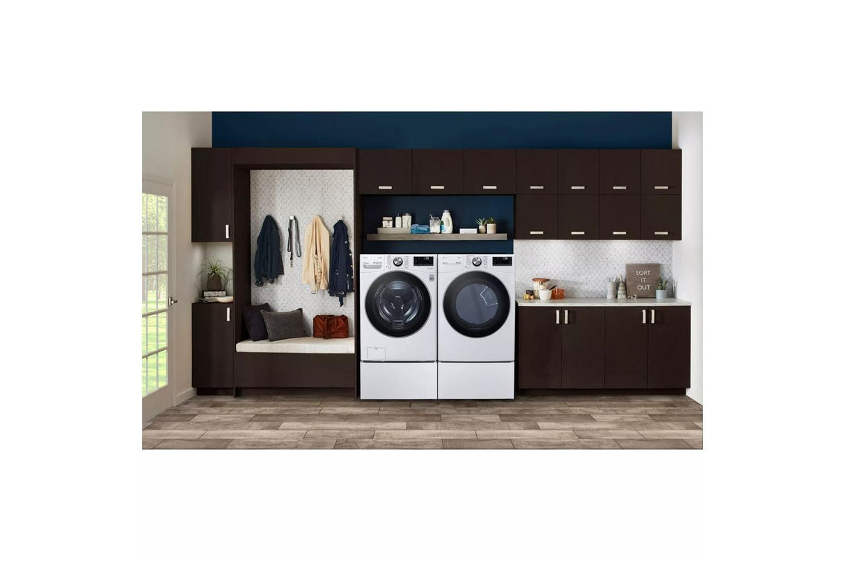 7.4 cu. ft. Ultra Large Capacity Smart wi-fi Enabled Front Load Electric Dryer with TurboSteam(TM) and Built-In Intelligence - (DLEX4200W)