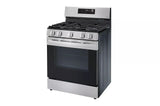 5.8 cu ft. Smart Wi-Fi Enabled Gas Range with EasyClean(R) - (LRGL5821S)