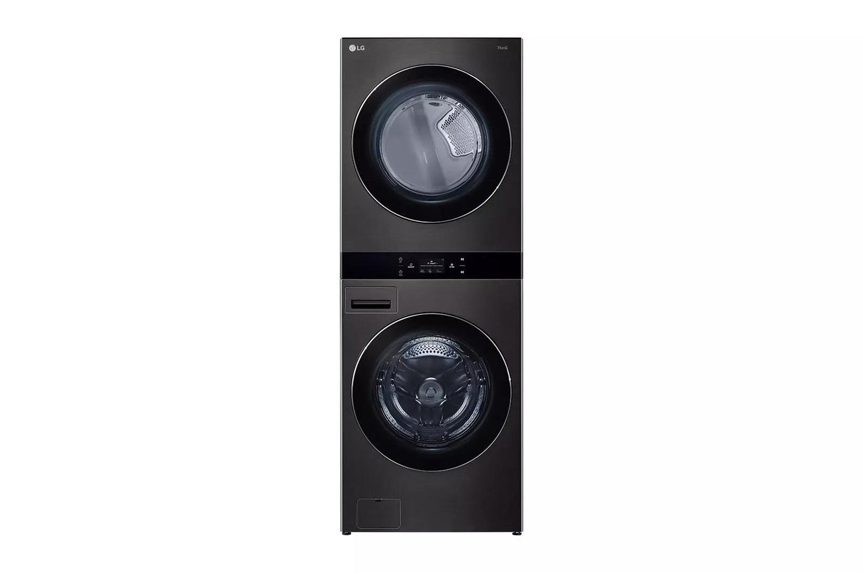 Single Unit Front Load LG WashTower(TM)w. Center Control(R) 5.0 cu.ft. Washer & 7.4 cu.ft. Electric Dryer - (WKEX300HBA)