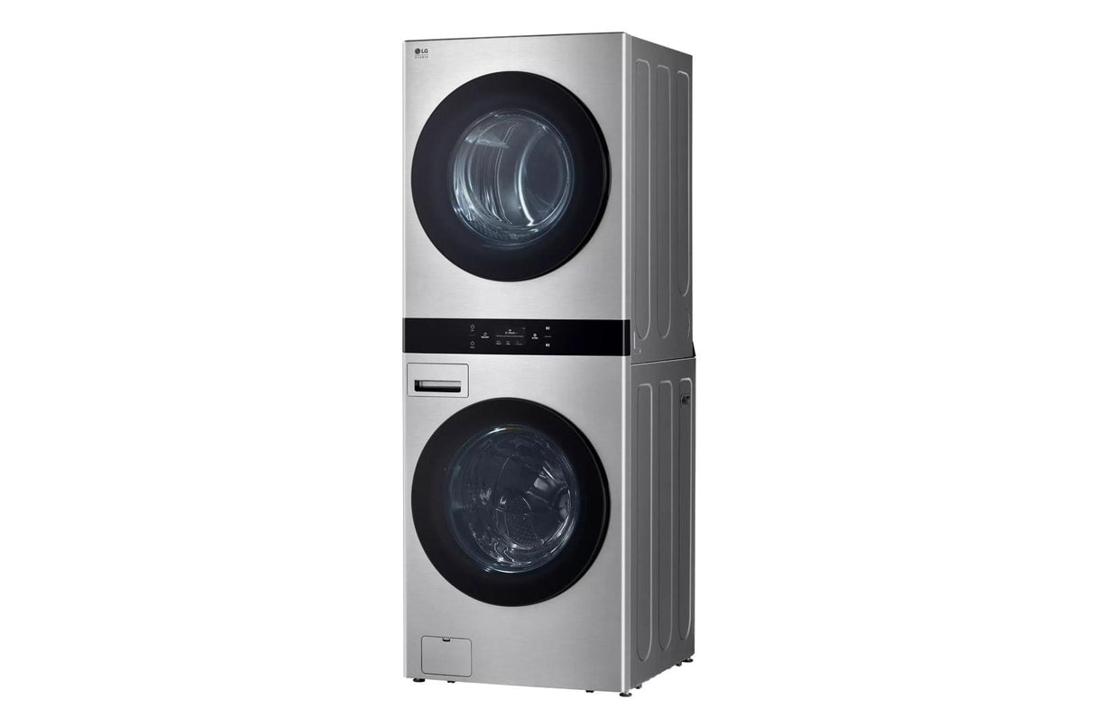 LG STUDIO WashTower(TM) Smart Front Load 5.0 cu. ft. Washer and 7.4 cu. ft. Electric Dryer with Center Control(R) - (SWWE50N3)