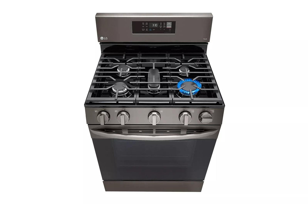 5.8 cu ft. Smart Wi-Fi Enabled Fan Convection Gas Range with Air Fry & EasyClean(R) - (LRGL5823D)