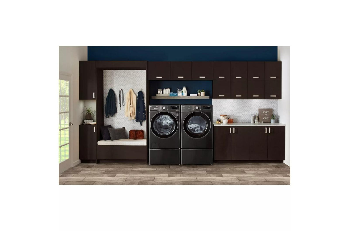 7.4 cu. ft. Ultra Large Capacity Smart wi-fi Enabled Front Load Electric Dryer with TurboSteam(TM) and Built-In Intelligence - (DLEX4200B)