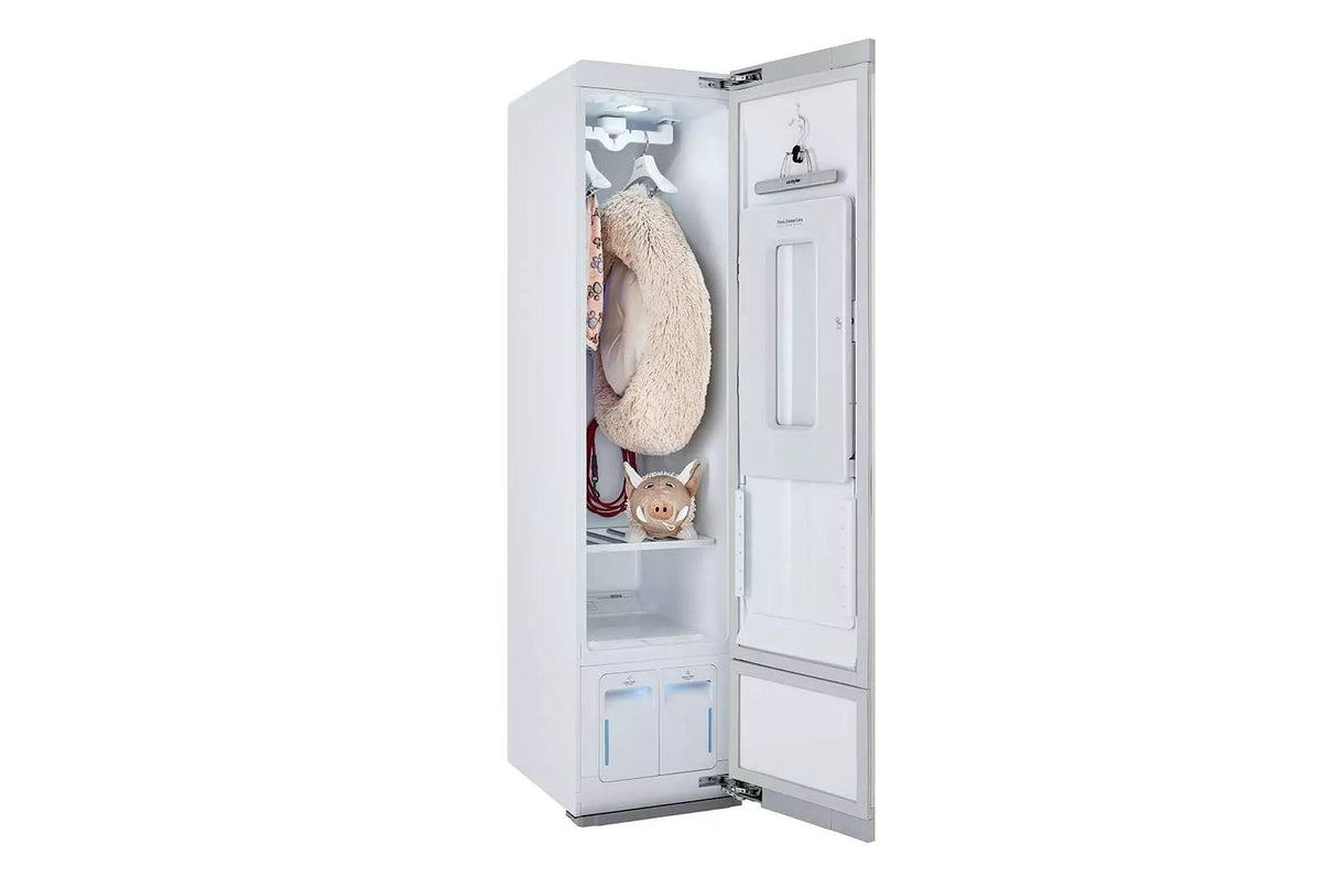 LG Styler(R) Smart wi-fi Enabled Steam Closet with TrueSteam(R) Technology and Exclusive Moving Hangers - (S3WFBN)