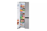 23 cu. ft. Side-by-Side Counter-Depth Refrigerator with Smooth Touch Dispenser - (LRSXC2306S)