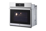 LG STUDIO 4.7 cu. ft. Smart InstaView(R) Electric Single Built-In Wall Oven with Air Fry & Steam Sous Vide - (WSES4728F)