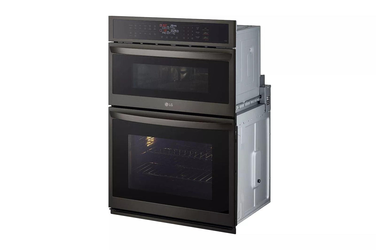 1.7/4.7 cu. ft. Smart Combination Wall Oven with Convection and Air Fry - (WCEP6423D)