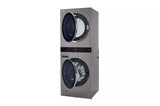 Single Unit Front Load LG WashTower(TM) with Center Control(TM) 4.5 cu. ft. Washer and 7.4 cu. ft. Gas Dryer - (WKG101HVA)