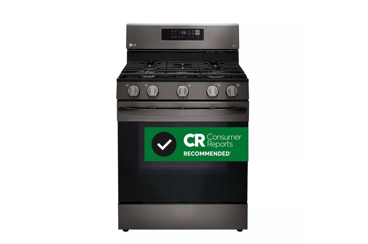 5.8 cu ft. Smart Wi-Fi Enabled Fan Convection Gas Range with Air Fry & EasyClean(R) - (LRGL5823D)