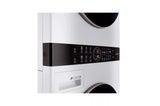 Single Unit Front Load LG WashTower(TM) with Center Control(TM) 4.5 cu. ft. Washer and 7.4 cu. ft. Electric Dryer - (WKE100HWA)