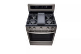 5.8 cu ft. Smart Wi-Fi Enabled True Convection InstaView(R) Gas Range with Air Fry - (LRGL5825D)