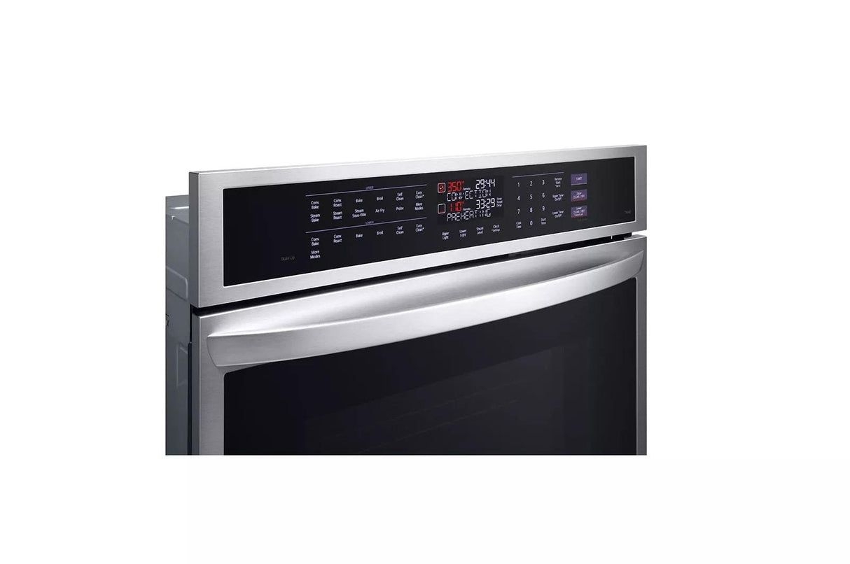 9.4 cu. ft. Smart Double Wall Oven with InstaView(R), True Convection, Air Fry, and Steam Sous Vide - (WDEP9427F)