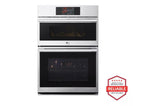 LG STUDIO 1.7/4.7 cu. ft. Combination Double Wall Oven with Air Fry - (WCES6428F)