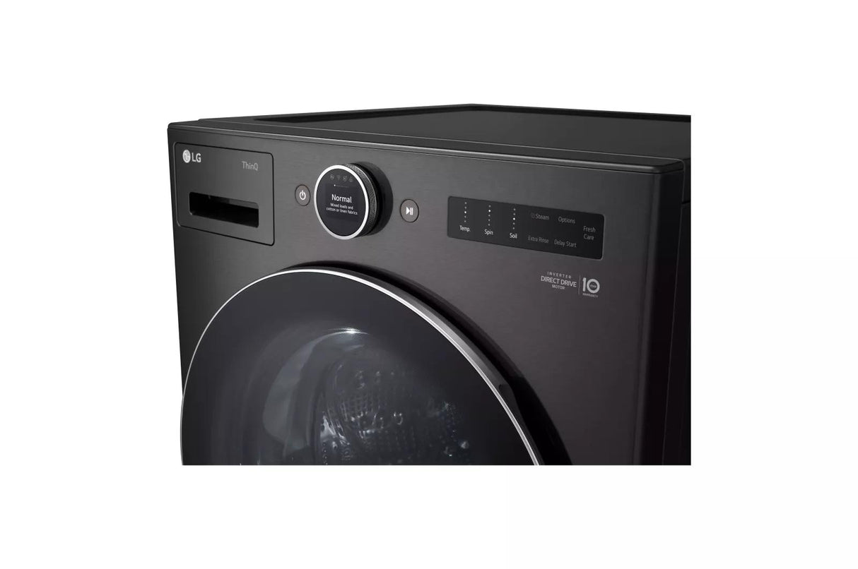 5.0 cu. ft. Mega Capacity Smart Front Load Washer with AI DD(R) 2.0 Built-In Intelligence & TurboWash(R) 360(degree) - (WM6700HBA)