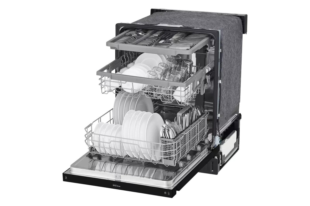 Front Control Dishwasher with QuadWash(TM) and 3rd Rack - (LDFN4542B)