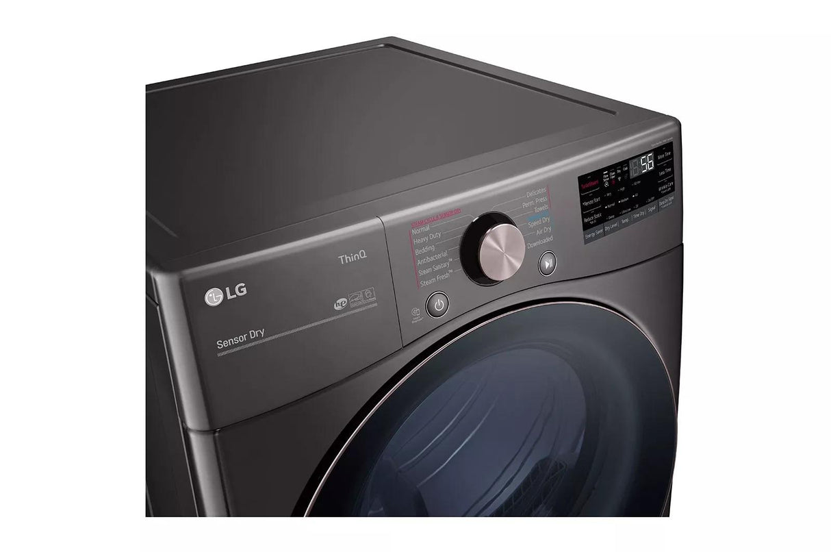 7.4 cu. ft. Ultra Large Capacity Smart wi-fi Enabled Front Load Electric Dryer with TurboSteam(TM) and Built-In Intelligence - (DLEX4000B)