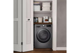 2.4 cu.ft. Smart wi-fi Enabled Compact Front Load All-In-One Washer/Dryer Combo with Built-In Intelligence - (WM3555HVA)